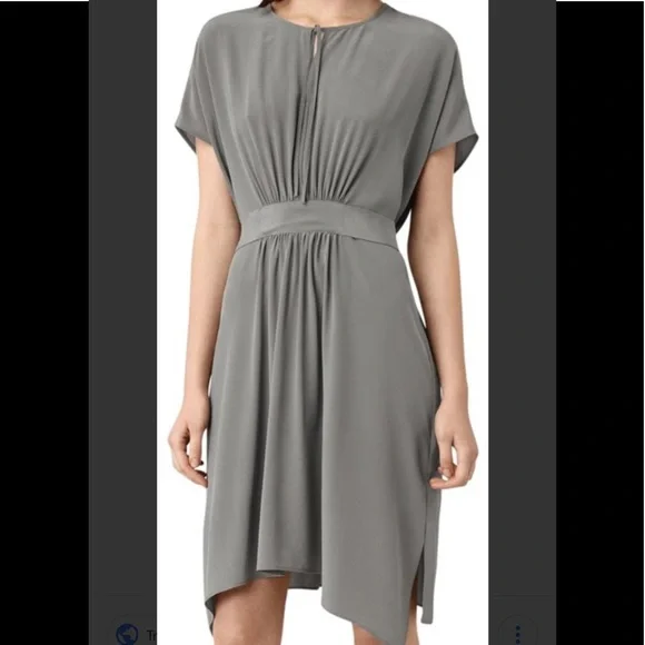 All Saints Gray Women's Dress - Picture 3 of 5
